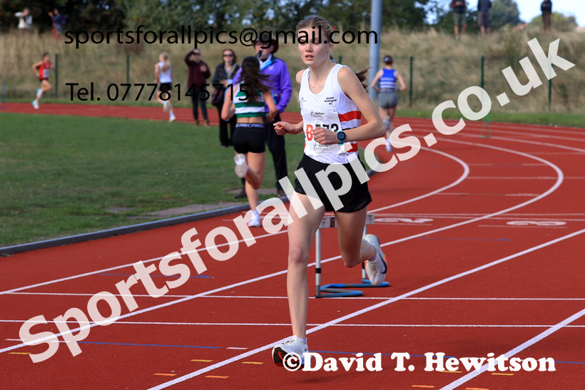 Girls Under-16s, 2026 Northern Mens 6 and Womens 4 Stage and Youngsters Relays, Silksworth, Sunderland. Photo: David T. Hewitson/Sports for All Pics